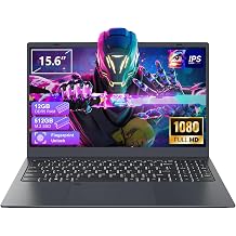 Laptop with 12GB RAM 512GB SSD, 15.6 Inch FHD Laptop Computer, N95 Processorup to 3.4GHz, Backlit Keyboard, Fingerprint Unlock, WiFi 6, Bluetooth 5.3