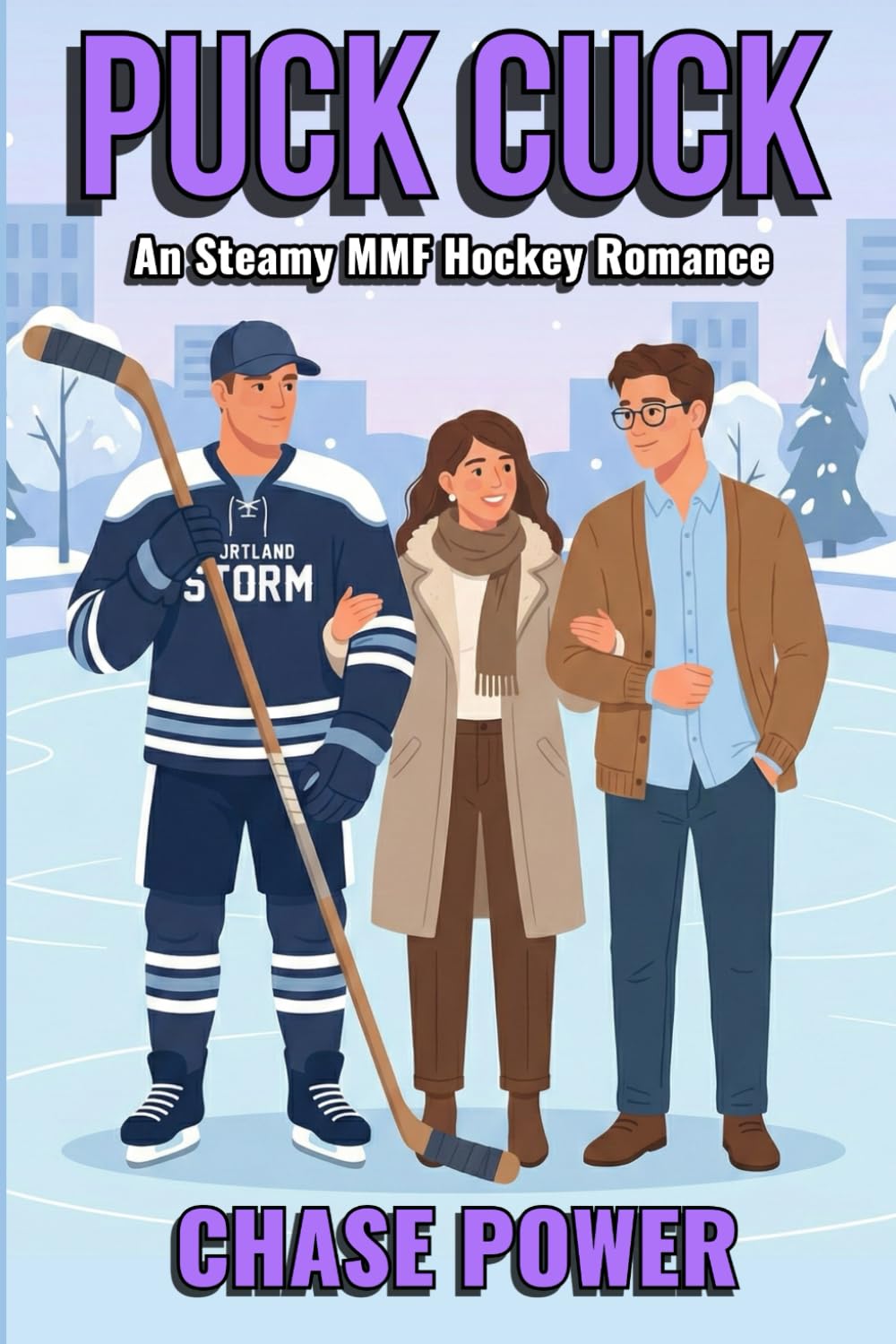 Puck Cuck: A Steamy MMF Hockey Romance