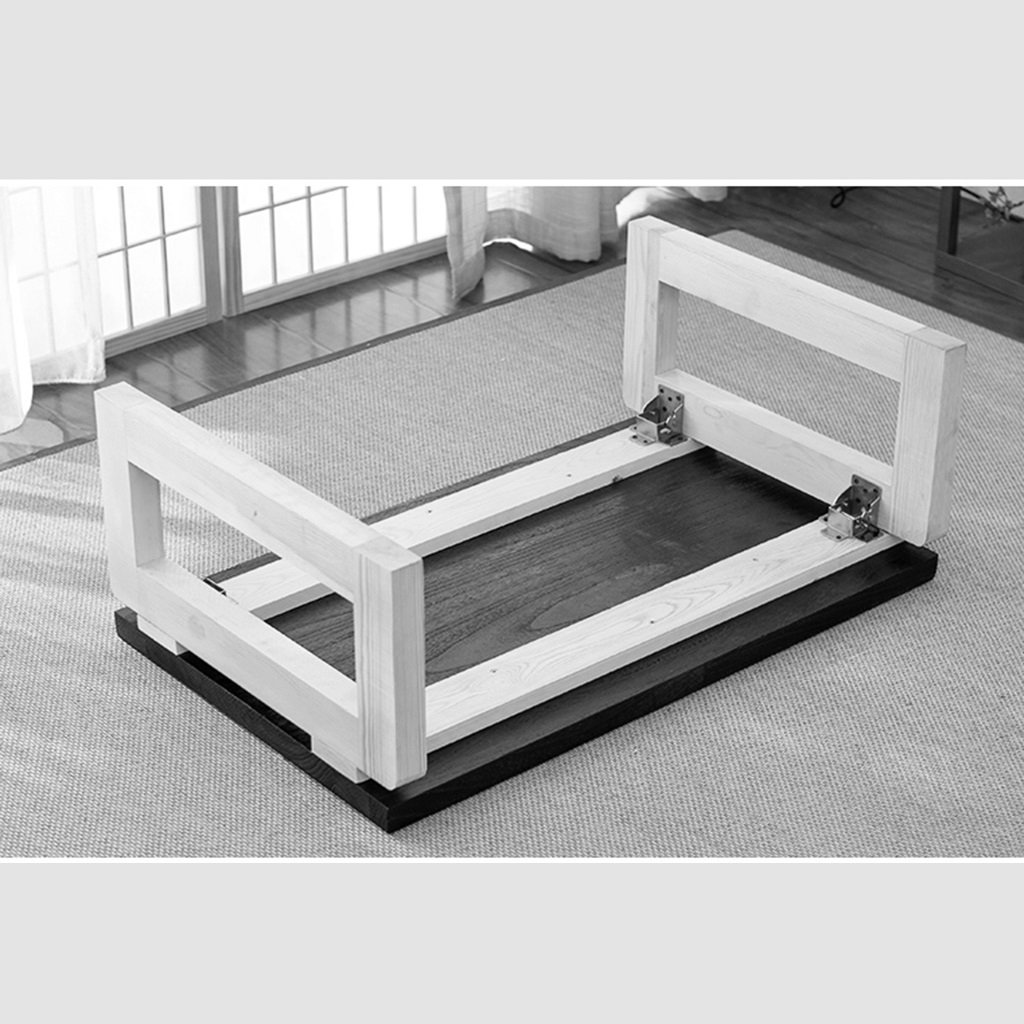 Table Basse Pliante Tables Basses Japonaise pour Salon for Tatami, Living Room, Balcony, Bay Window