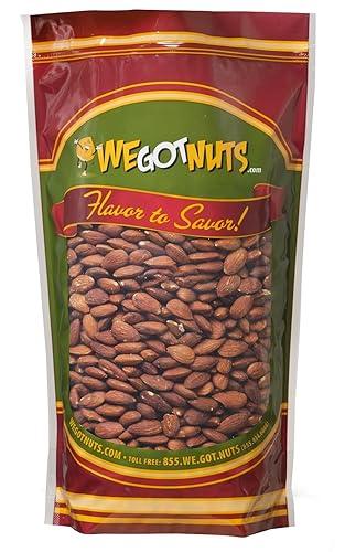 We Got Nuts Almendras tostadas sin sal bolsa de 2 libras