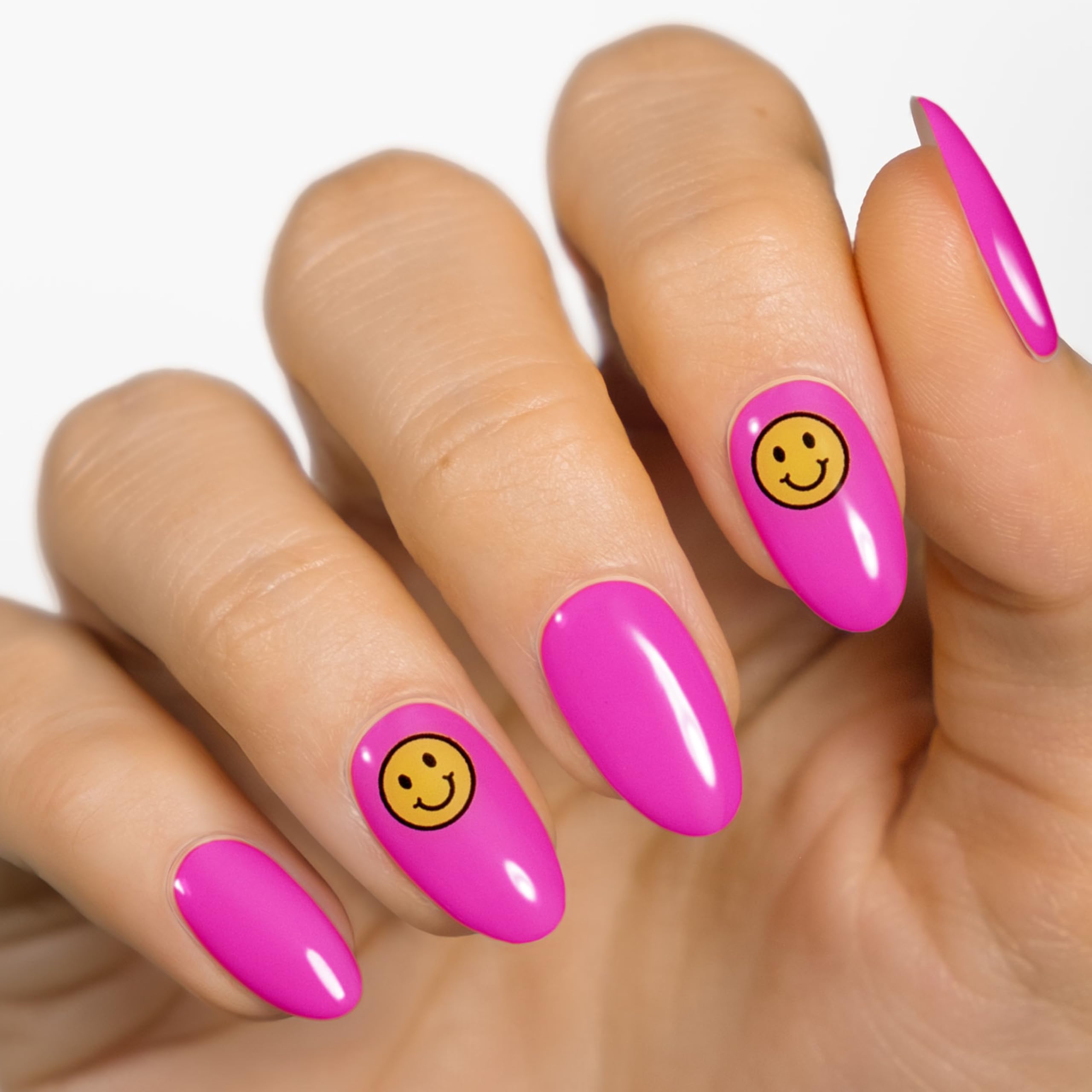 MOYOU LONDON Semi Cured Gel Nail Strips - 20 Pcs. Nail Wraps for Salon-Quality Manicure - Works with Any UV Nail Lamp - Easy to Apply, Trim, & Remove Gel Nail Stickers - Image 2