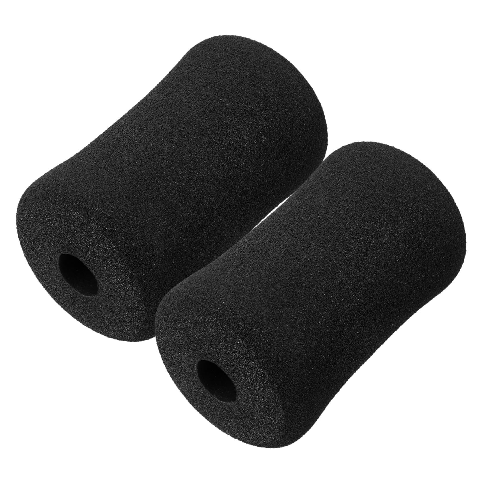 BESPORTBLE 10 Pièces éponge Banc Musculation Banc de muscu Tube Mousse Manchon d'entraînement AB Remplacement du Patin du Rouleau Coussinets en Mousse pour Les Pieds Tube en Mousse