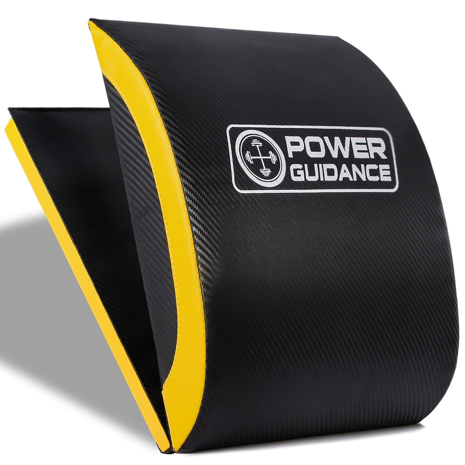 POWER GUIDANCE Ab Exercise Mat - Sit Up Pad - Abdominal & Core Trainer Mat for Full Range of Motion Ab Workouts (black #2, 14.2" x 11.8")-picture-52