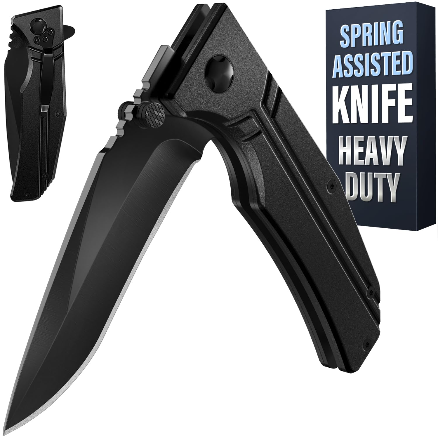 Tactical Pocket Knife for Men - 3.54” Sharp Blade, Mens Gift Idea 140106 B
