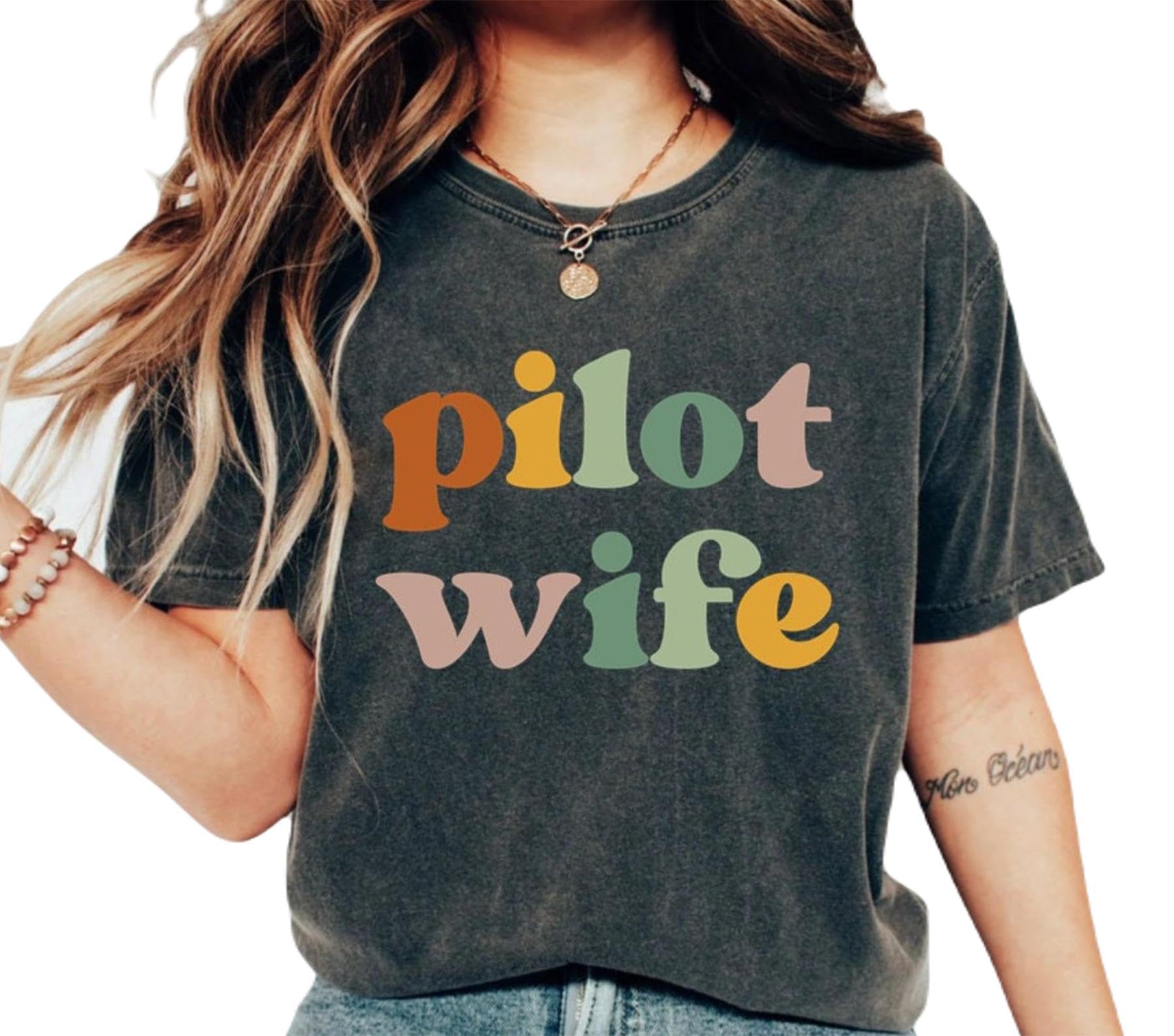 GenericTee Shirt Pilot Wife Shirt Pilot Girlfriend Pilot Gifts Pilot Shirt Airplane Shirt Aviation Shirt Pilot Wife T Shirt Dibs On The Pilot Shirt
