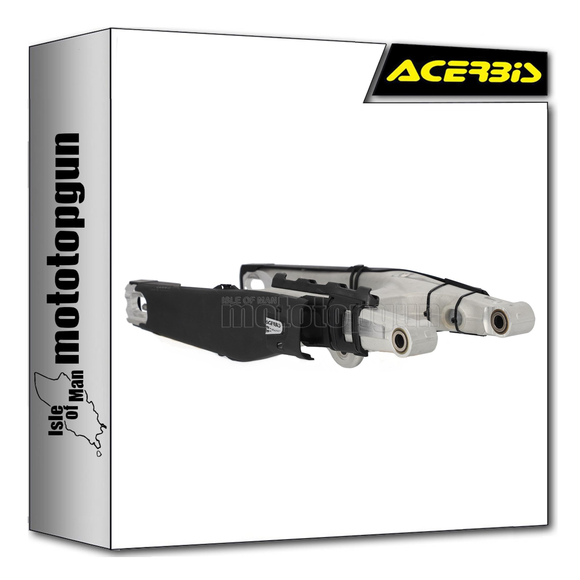 Couvercle fourche teketmagnet noir Acerbis pour protéger Husqvarna TC 250 en cross - 4