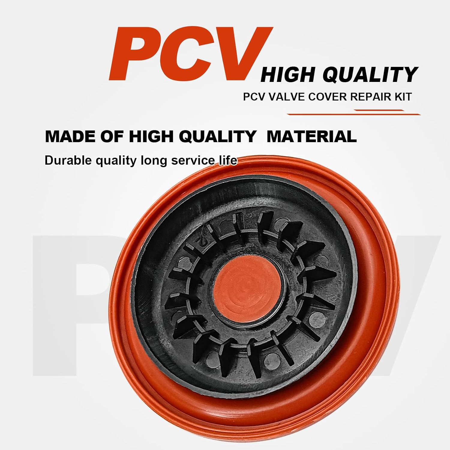 PCV Valve Cover Repair Kit Valve Cap & Membrane, Compatible with BMVV F31 F34 G30 X3 F32 F20 F21 F22 F23 F30 F33 F36, Replace OE #11127645173