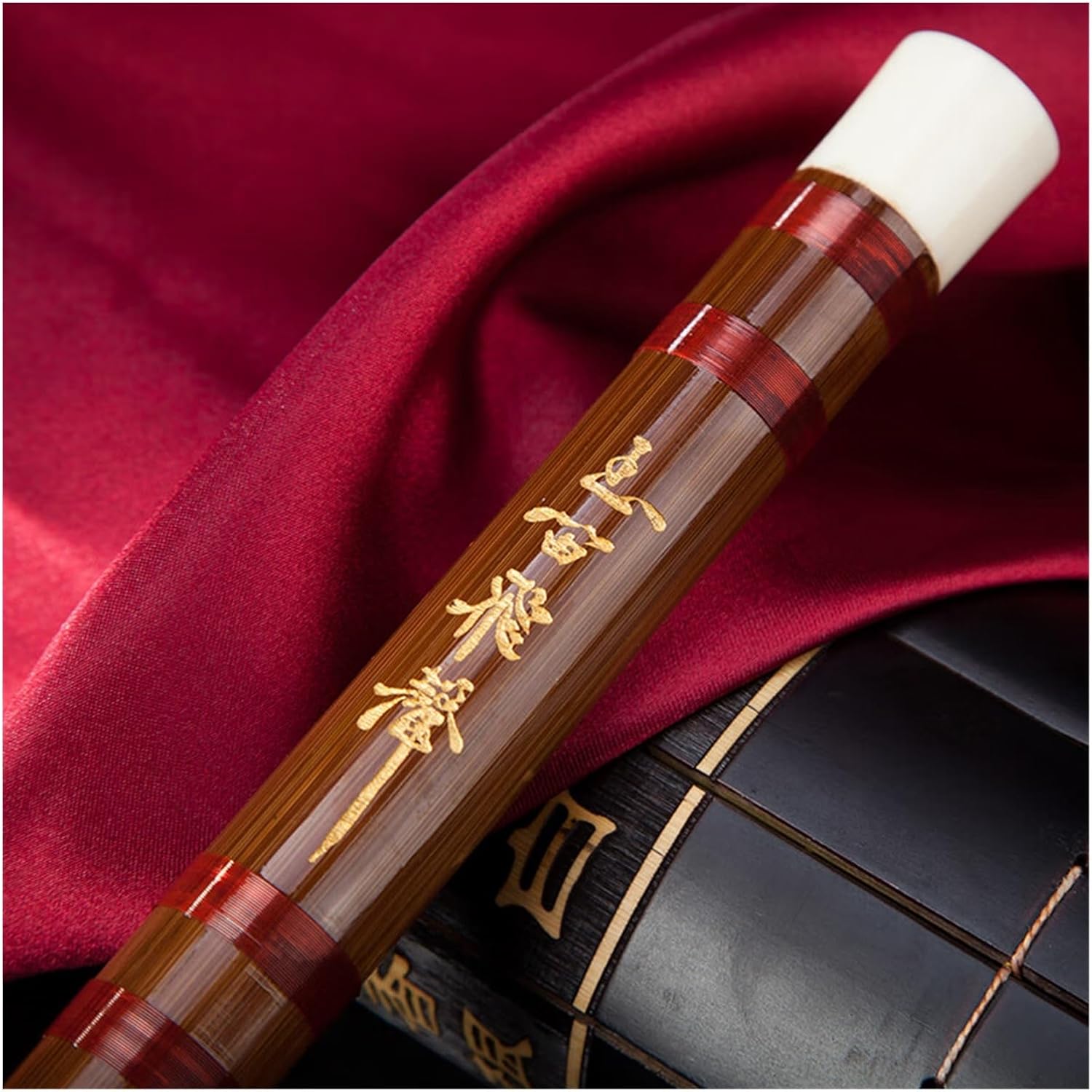 和楽器　木管楽器　横笛　竹笛　二本まとめて　袋付　N　A41 和楽器 木管楽器 横笛 竹笛 二本まとめて C A224 - メルカリ