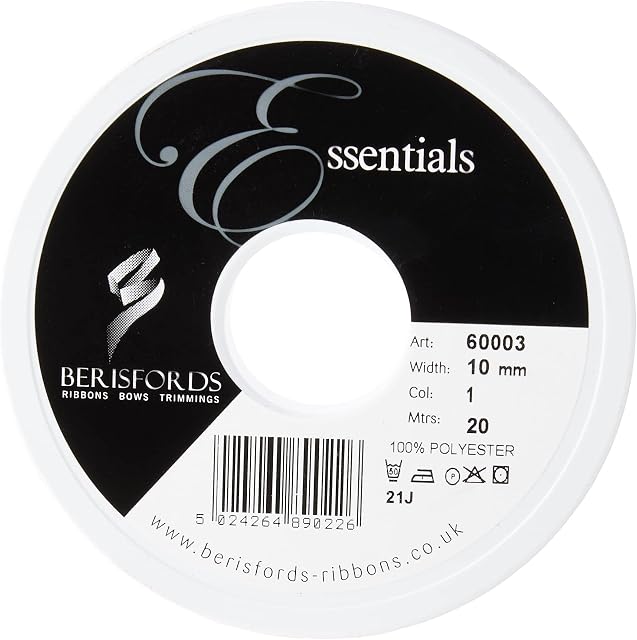 Berisfords Ribbon, Polyester, Rainbow, 10MM