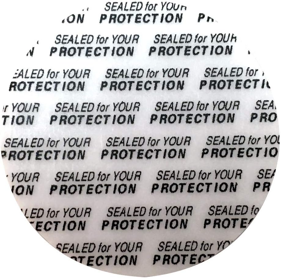 53 mm Pressure Sensitive PS Foam Cap Liners Tamper Seal Cap Liner Sealed for your Protection (1000)