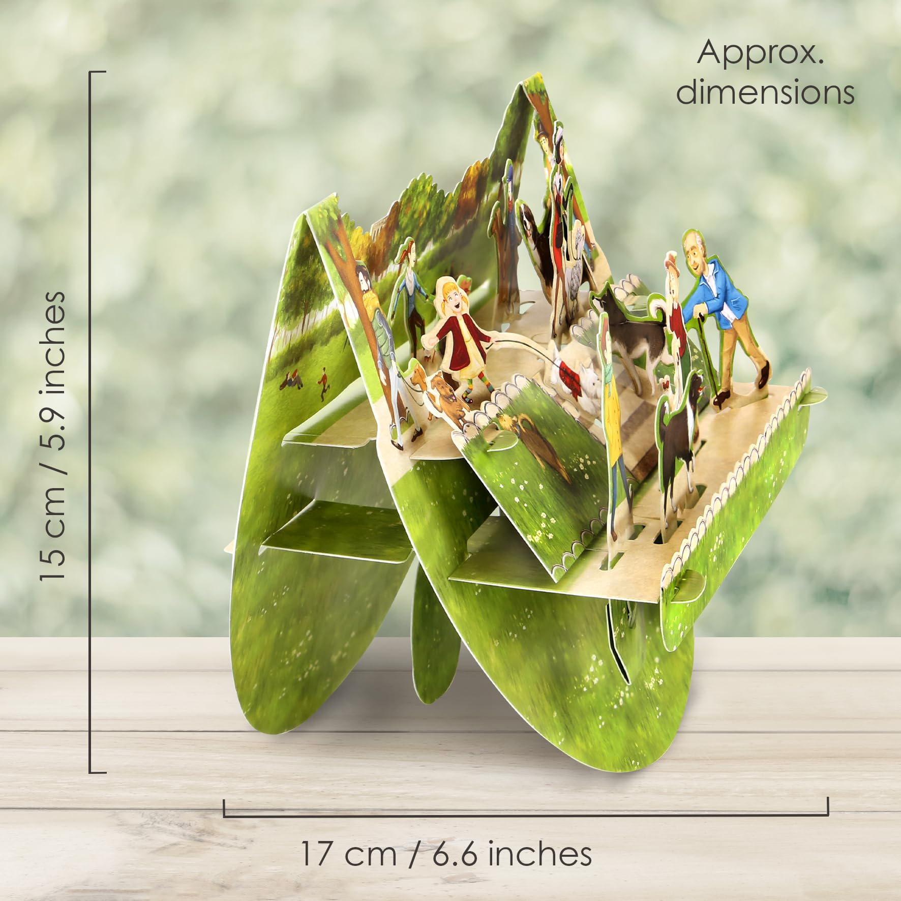 CATS IN A HAMMOCK biglietto d'auguri SWING CARD santoro 3D POP UP