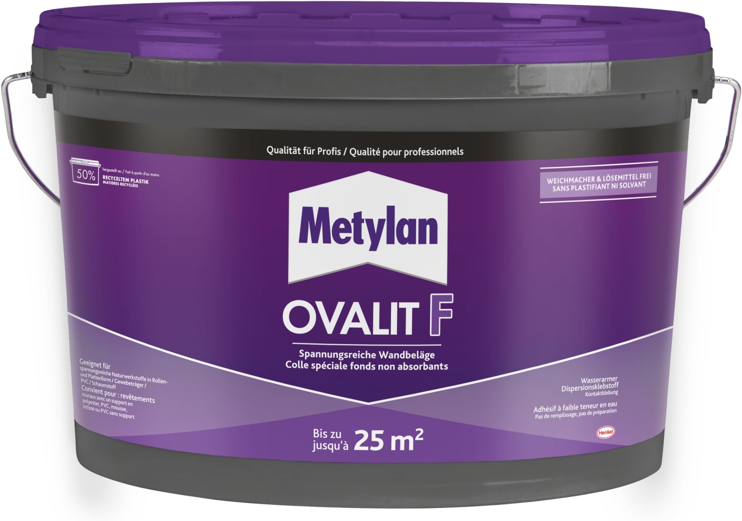 Revestimiento de pared adhesivo Metylan Ovalit T/engrudo adicional, 10