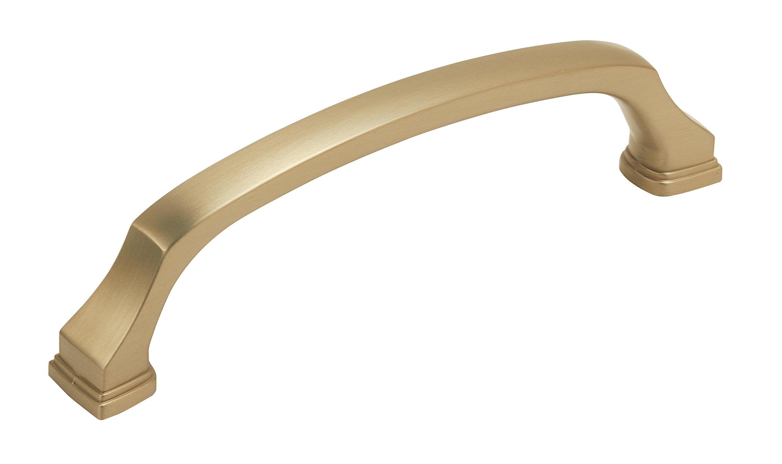 Amerock | Cabinet Pull | Golden Champagne | 5-1/16 inch (128 mm