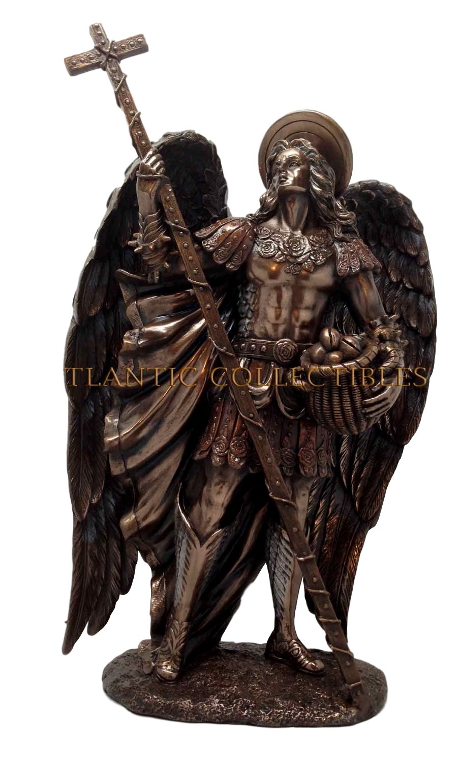 SAINT BARACHIEL ARCHANGEL STATUE PROVISION OF GOD DIVINITY SERIES 11.25" FIGURE