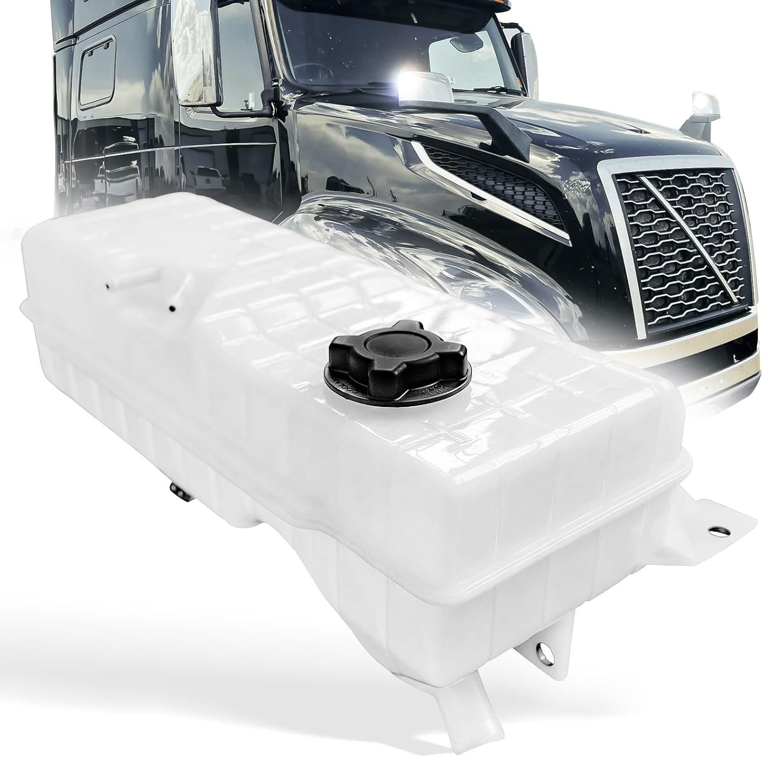 603-5504 Engine Coolant Reservoir Tank Compatible with Volvo VN, VNL,VNM(2004-2007)