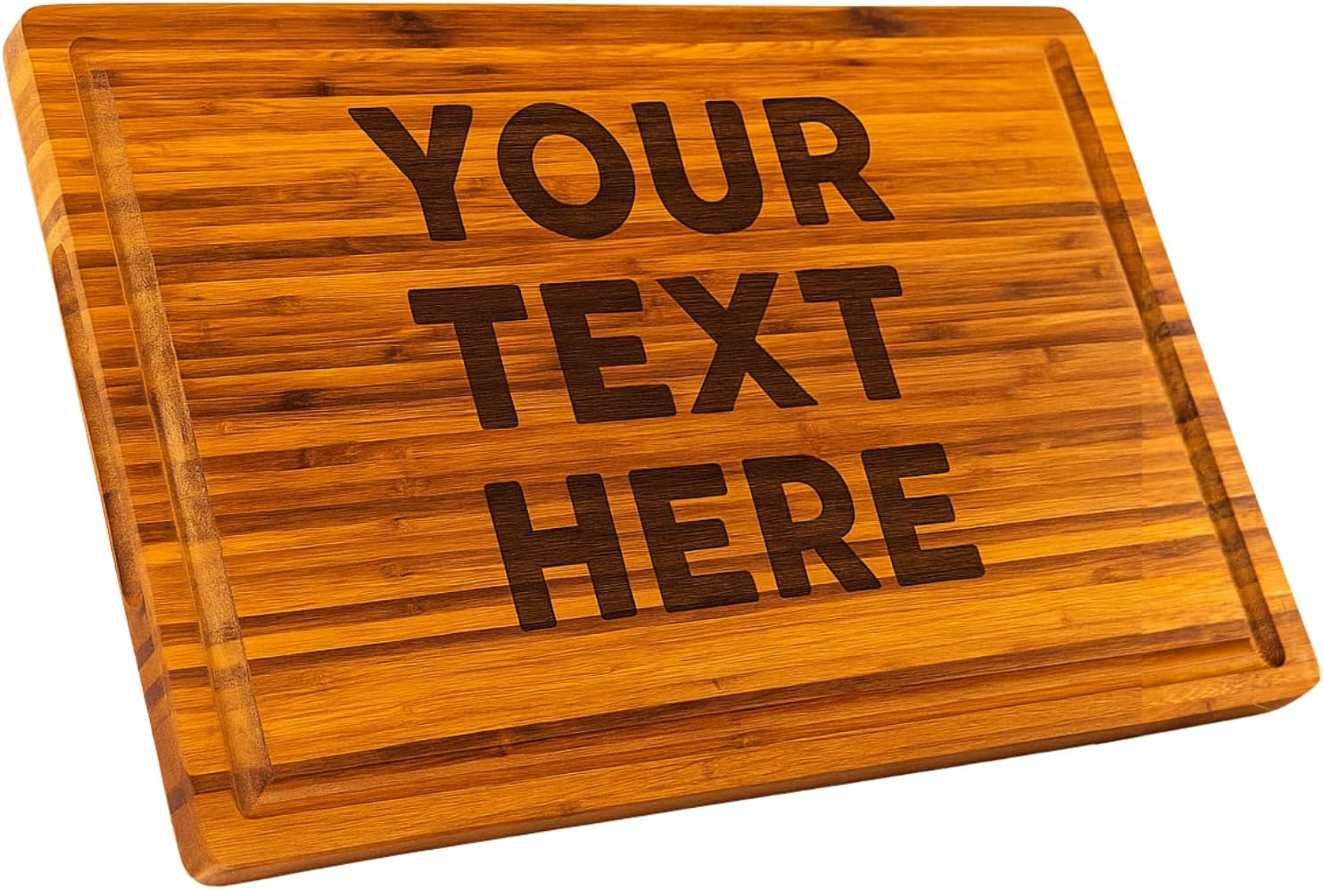 Gifts Inscribed Personalized Bamboo Cutting Board – Custom Charcuterie Board with Engraved Text, Unique Anniversary or Wedding Gift for Couples, Housewarming Present
