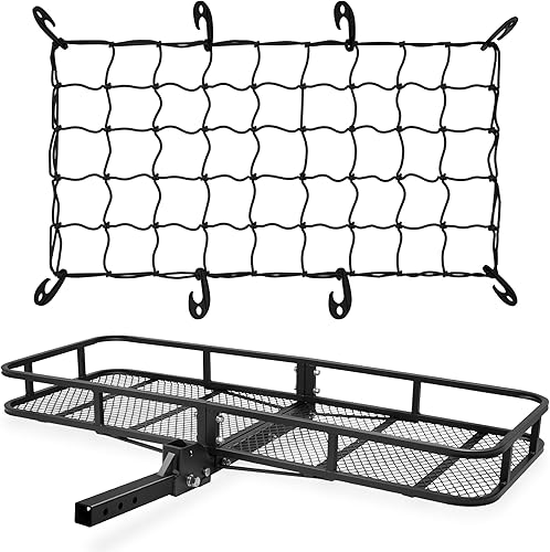 Miniatura 15 de Canasta de carga plegable de ARKSEN, receptor de enganche de 2", 60" de ancho