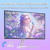 Amzfast 24.5" Gaming Monitor, 1920x1080 FHD, 200Hz, 1ms MPRT, Fast IPS, Adaptive Sync, HDR, TÜV Low Blue Light, 4:3 Scaling, Built-in Speakers, 5-Way Joystick, VESA 75x75mm, HDMI2.0&DP1.4, AMZG25X1 - 4