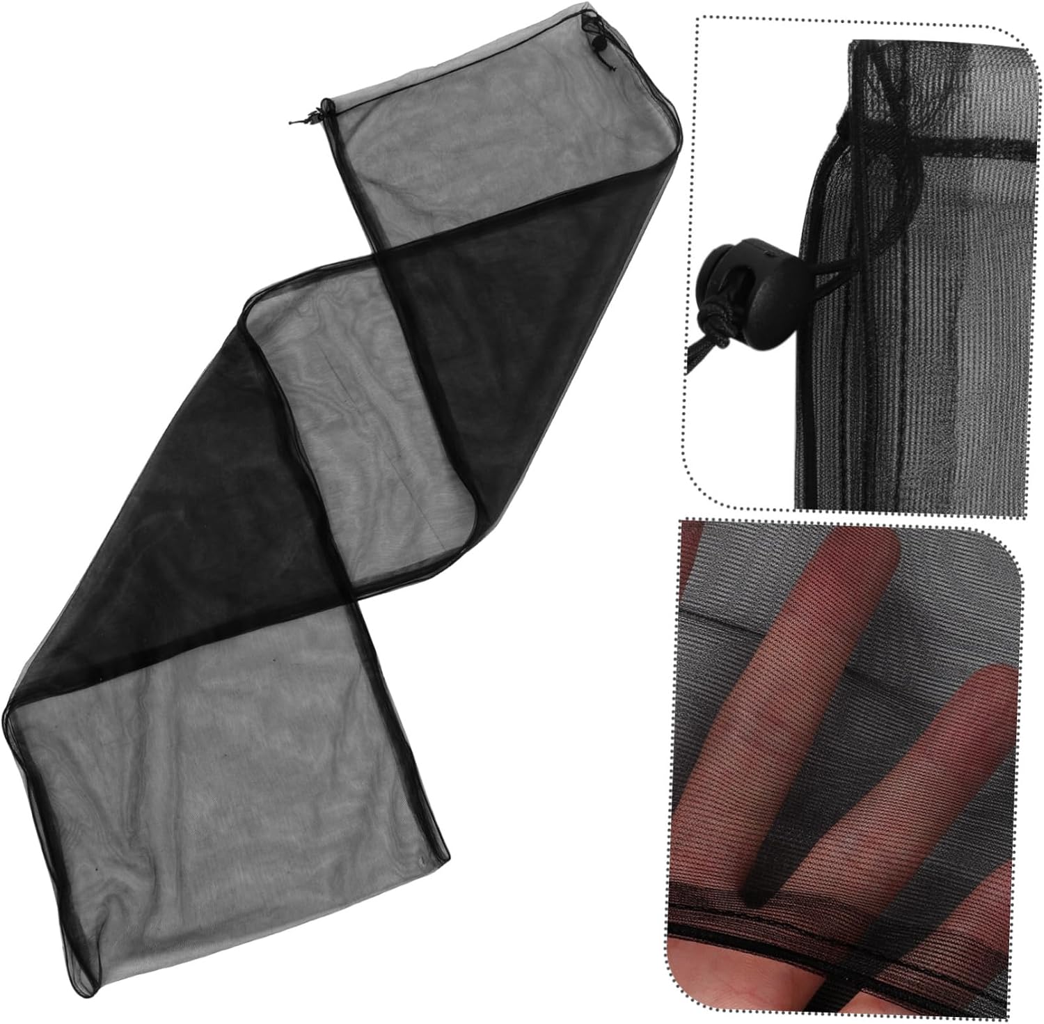 Toddmomy Birdcage Cover Elastic for Parrot Cages Breathable Mesh Skirt to Keep Your Bird Space Clean and Comfortable Fits Circumference High