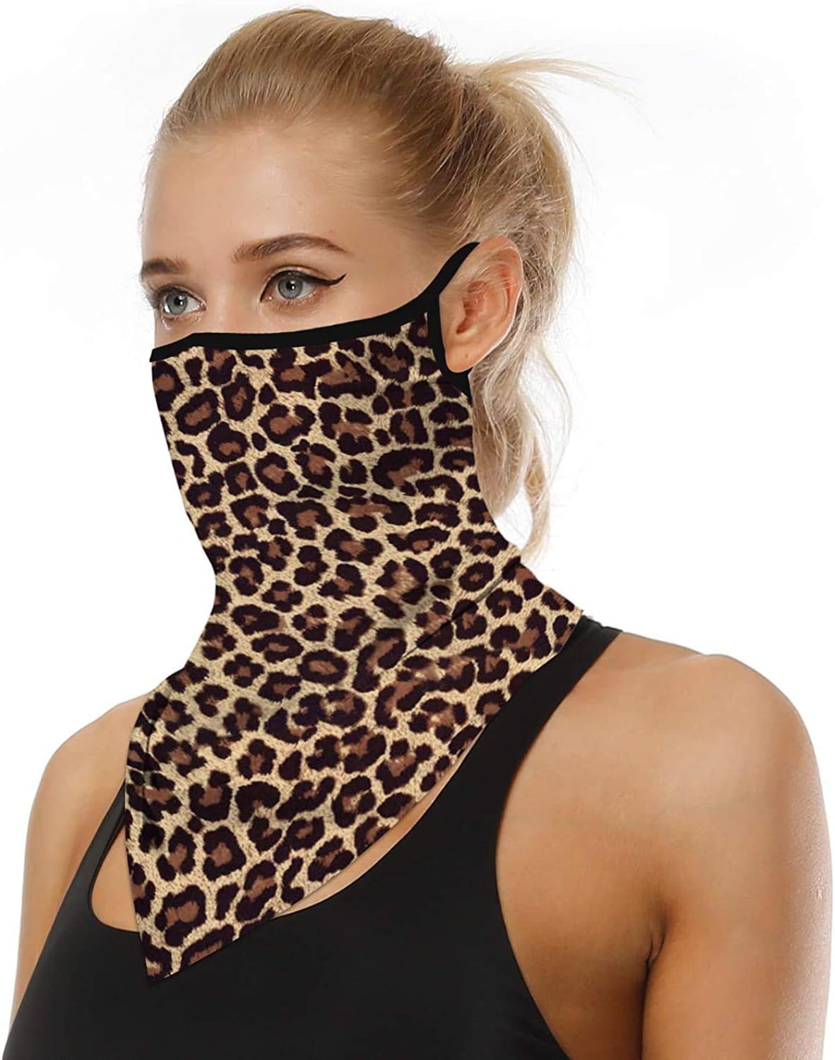 Unisex Bandana Face Mask Scarf Face Rave Balaclava Neck Gaiters Dust Cloth Washable Wind Motorcycle Mask Women Men