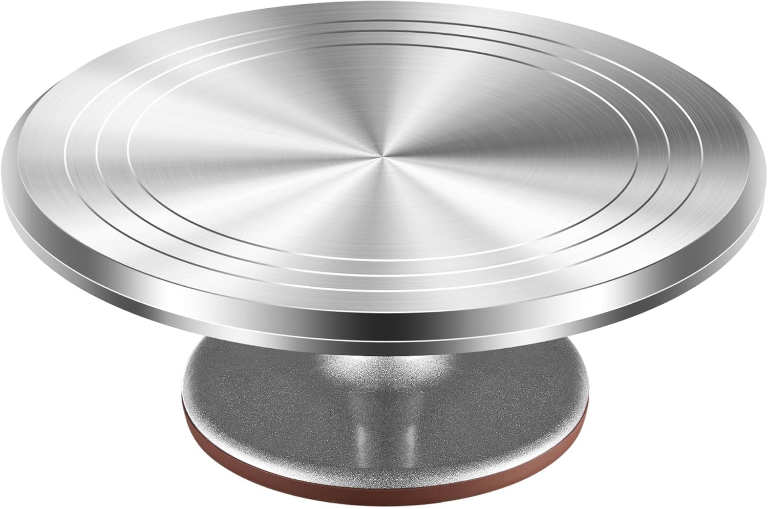 Kootek Aluminium Alloy Revolving Cake Stand 12 Inch Rotating Cake Turntable for Cake