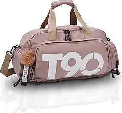 Bolsa Impermeável 3 em 1 para Academia Praia Viagem E Trabalho | Masculina Feminina Unissex (Caqui)