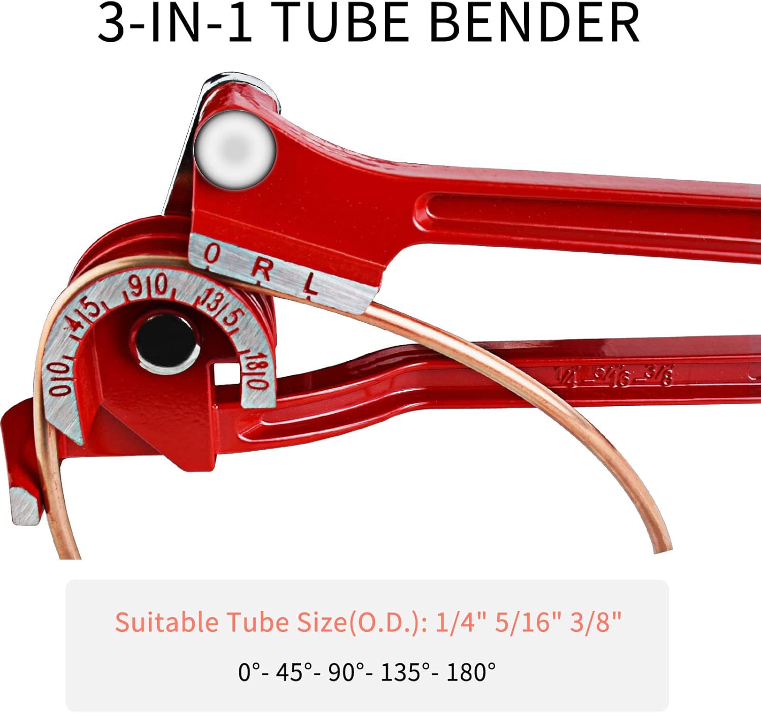 MuHize 25ft 3/16" Copper-Coated Brake Line Kit, Complete Brake Repair Set with Fittings, Unions, Bender, Flare Tool & Cutter