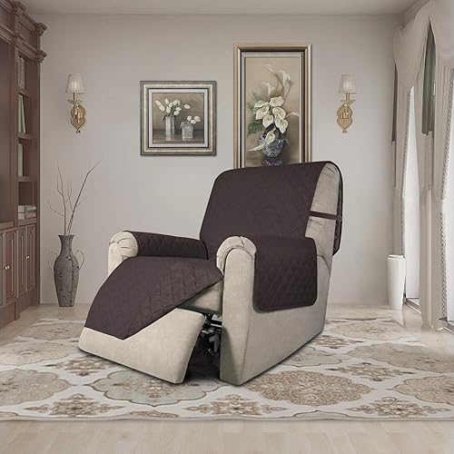 Miniatura 415 de Easy-Going - Funda reversible para sofá, resistente al agua, con varillas de espuma y correas elásticas, protector de muebles para mascotas y perros