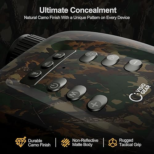 Miniatura 2 de Night Thunder X3 Gafas de visión nocturna - Prismáticos de visión nocturna de 4K con modo de color AI para adultos con foto de 40MP, alcance de 1384