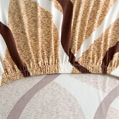 Miniatura 7 de Cornasee - Funda elástica para futón, fundas de tamaño completo, completamente plegable, para sofá cama y sofá sin brazos, protector lavable a