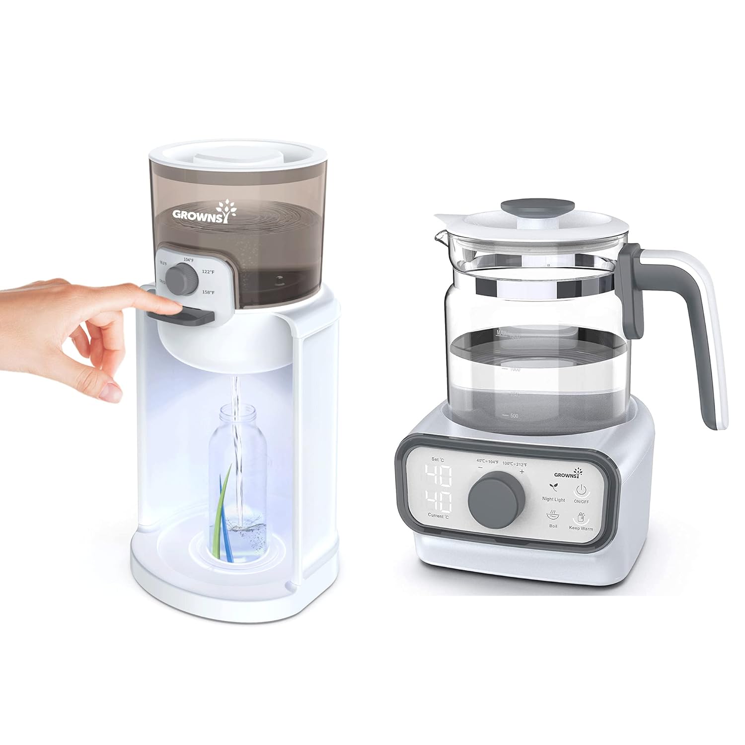 GROWNSY Water Warmer & Baby Instant Warmer
