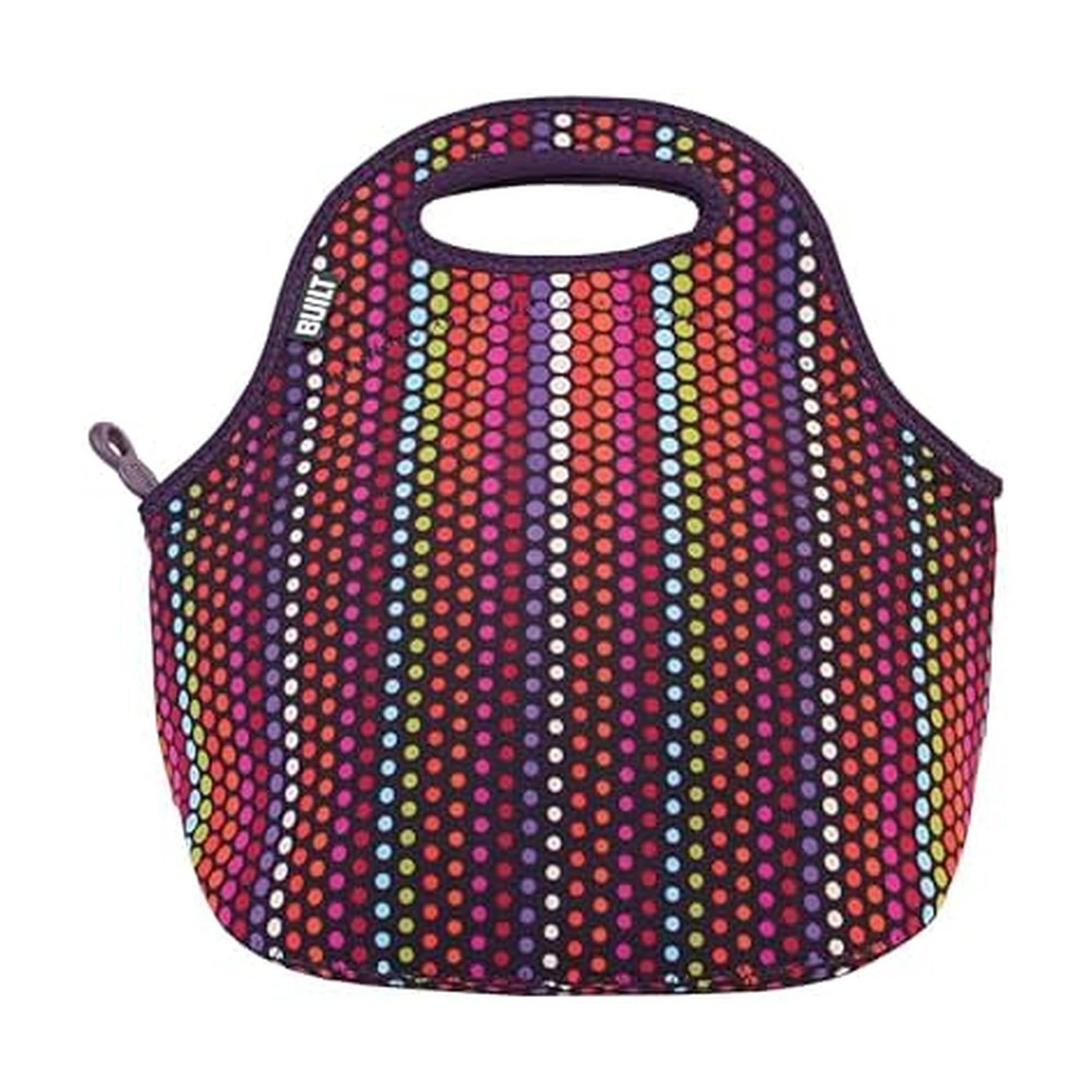 NY Gourmet Getaway Neoprene Lunch Tote, Micro Dot