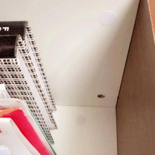 Miniatura 5 de ZXUEZHENG Adhesivos autoadhesivos para agujeros de tornillo, 2 mesas 140 en 1, tapas autoadhesivas para tornillos a prueba de polvo, 0.472 in, color