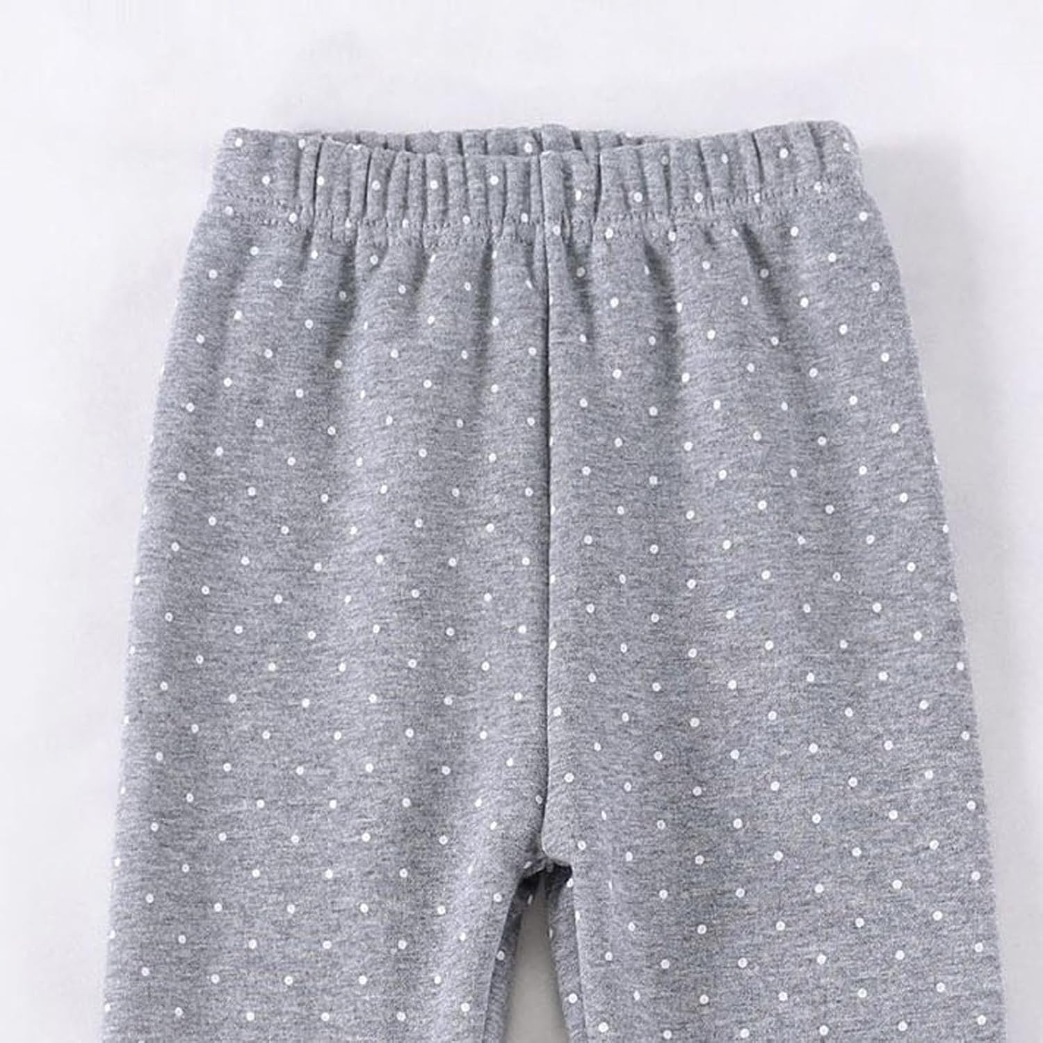 Girls Straight Leg Pants High Waist Fleece Insulated Pants
