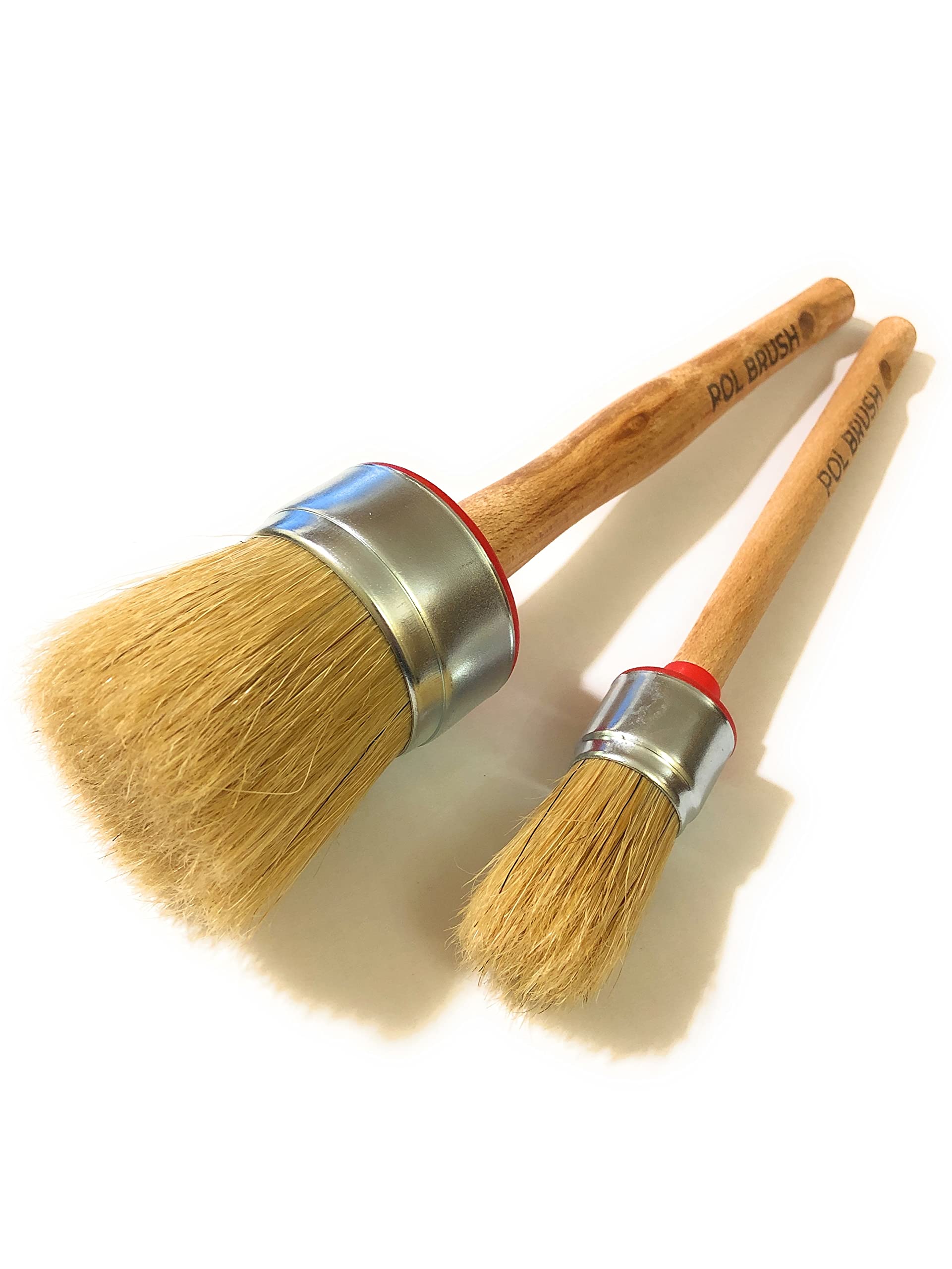 Buy Set of 1 inch & 2 inch European Professional Round Paint Brushes
