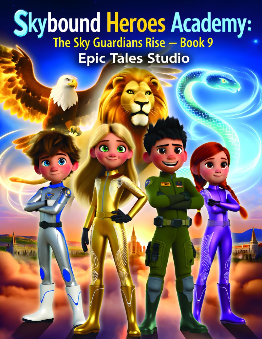 Skybound Heroes Academy: The Sky Guardians Rise — Book 9: When Ancient Guardians Awaken, Young Heroes Must Rise