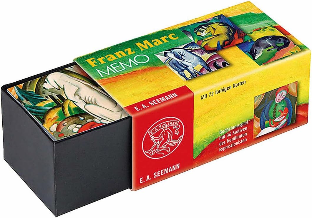 Seemann Henschel GmbH Franz Marc. Memo: Gedächtnisspiel mit 36 Motiven des berühmten Expressionisten