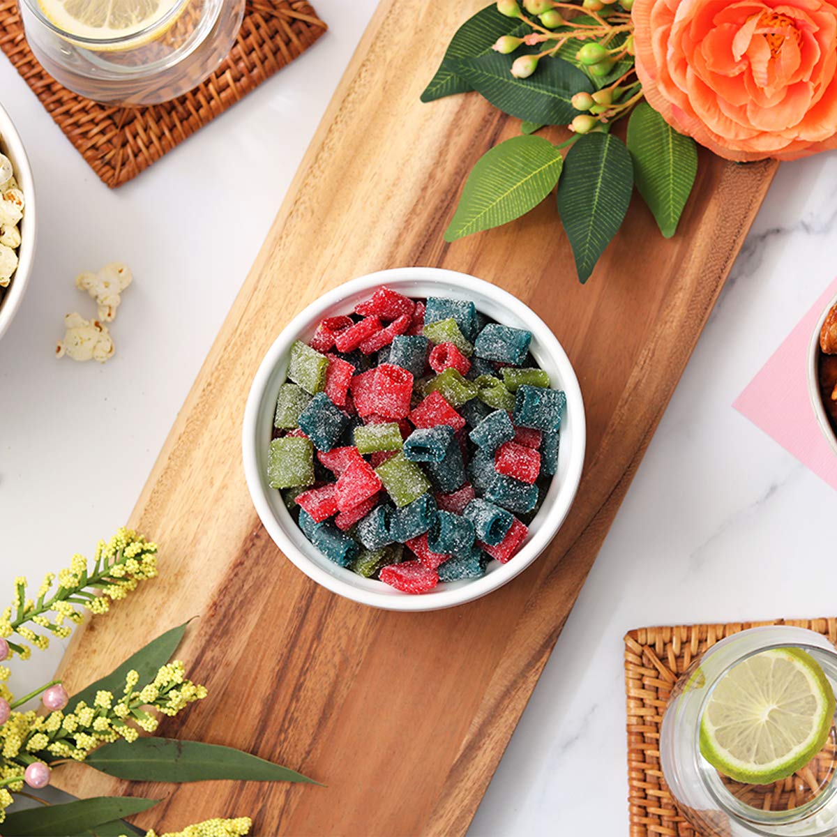 Sour Punch, Bites Strawberry Apple Blue Raspberry Flavors Chewy Candy 3.5oz Bag Pack, punch,raspberry,strawberry, 12 Count