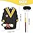 WERNNSAI Graduation Piata - Graduation Gown Piata with Blindfold and Bat Graduation Party Game Decorations for College School Elementary Kindergarten Party Games Supplies (12.5 x 16.5 x 3)