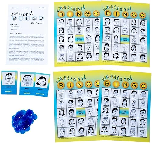 Emocional Bingo para adolescentes