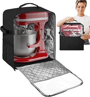Mixer Dust Cover, Kitchen Dust Cover Stand Mixer Storage Bag - Waterproof Dust Covers for Kitchen Appliances, Kitchen Mixer Accessories for Stand Mixer and Extra Accessories