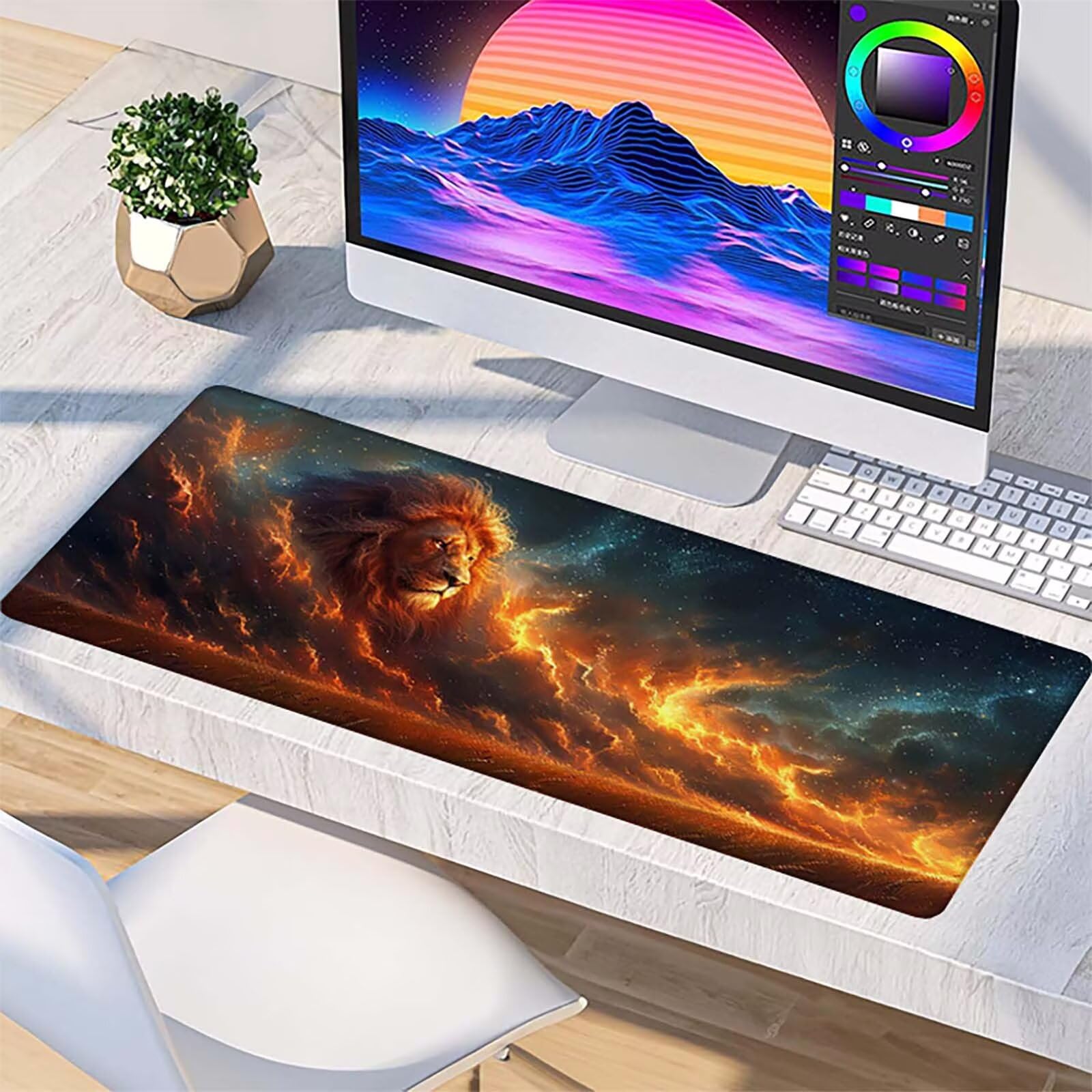 Podkładka pod mysz XXL 1600x800x3mm, czerwona podkładka pod mysz do gier z antypoślizgową gumową powierzchnią, poprawia precyzję i szybkość, komputer dla gracza i akcesoria biurowe, prezent dla