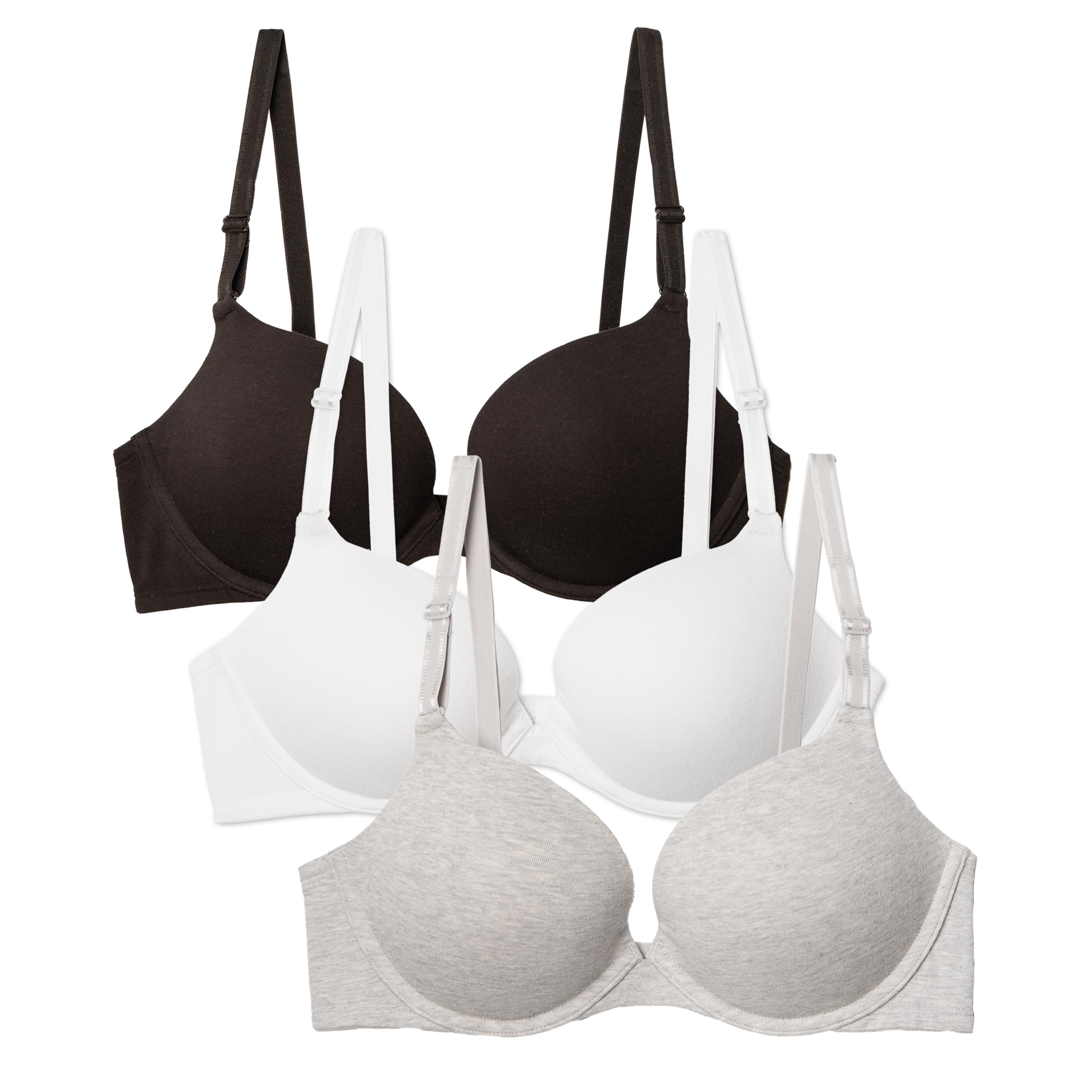 Photo 1 of Everyday Cotton Push-Up Bra, A Natural-Looking & Comfortable Lift, Singles & Value Packs
