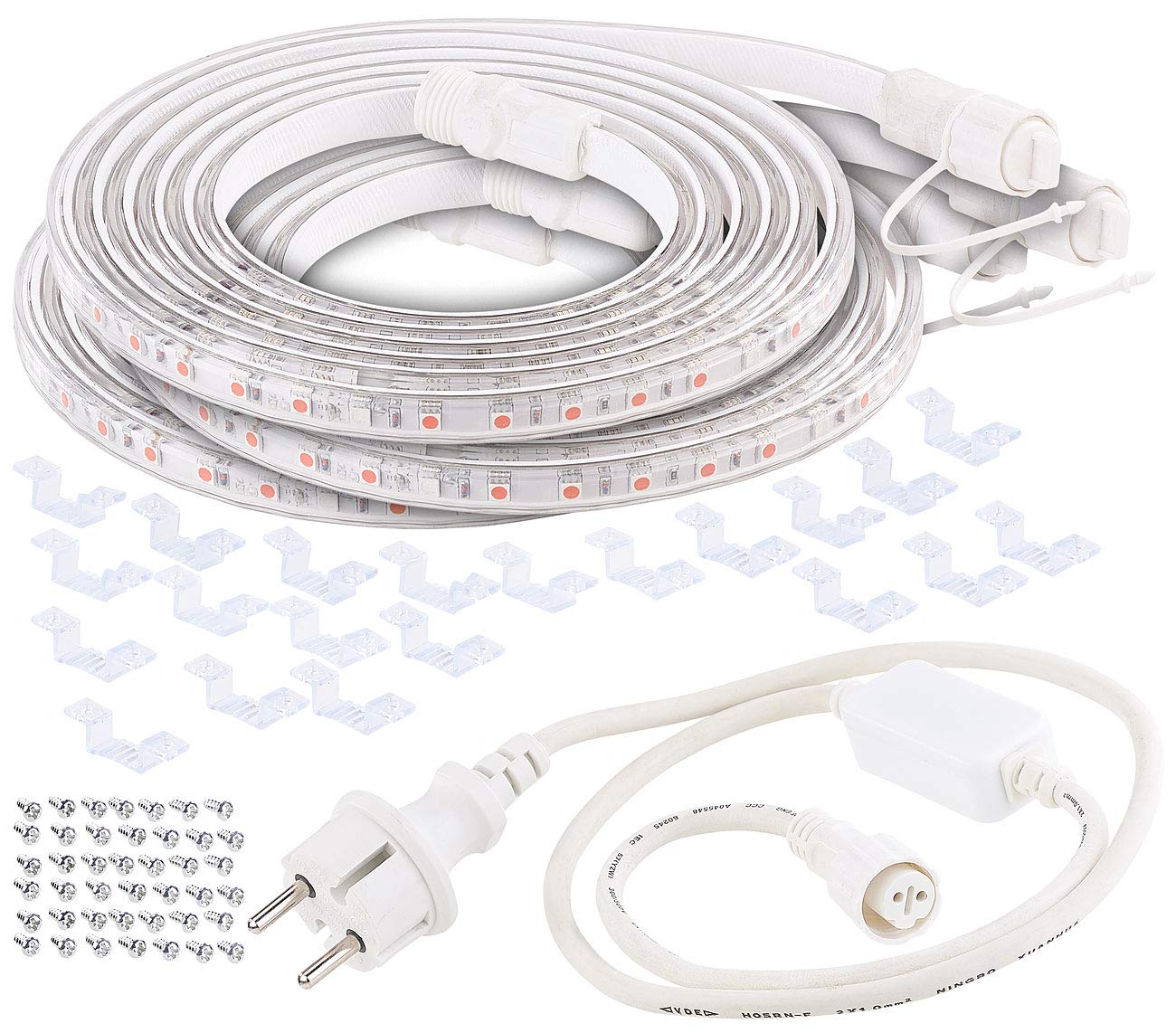 Lunartec Bandes de Culture à LED avec Adaptateur Secteur - 9 m