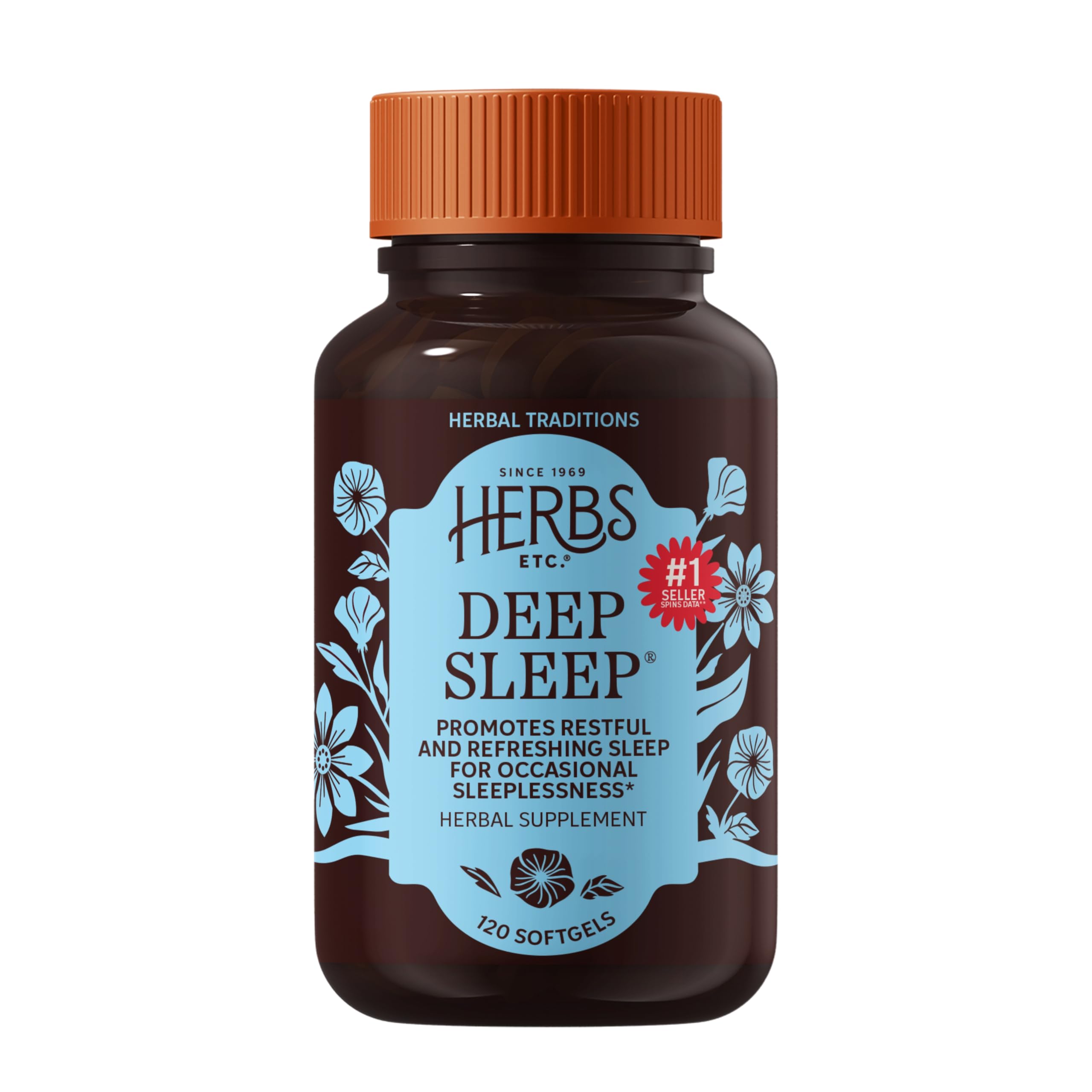 Herbs Etc, Deep Sleep, 120 Count