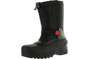 Men's Winter Snow Boots: Size 8 - Insulated and Waterproof Protection