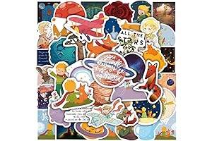 Stick Prince 50-Piece Sticker Pack for Kids