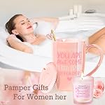 Thank You Cadeaux pour Femmes Rose Céramique Café Mug Anniversaire Cadeaux d'amitié pour Femmes Tea Cup Cadeaux de Noël Cadeaux inspirants pour les femmes Meilleures amies Sœur maman Femme Bestie Cadeau Femme