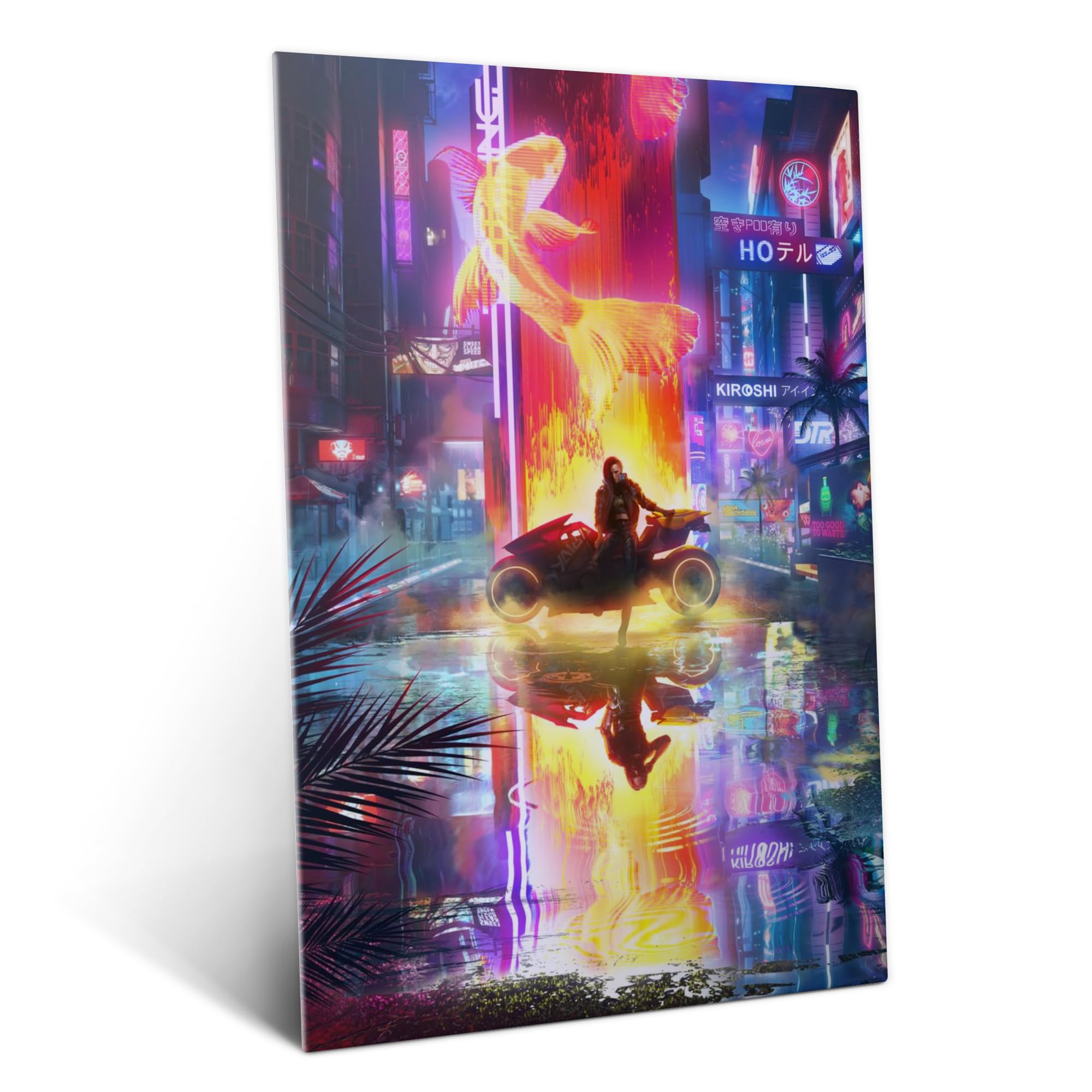 Amazon.com: Displate Official Cyberpunk 2077 Metal Poster Magnetic