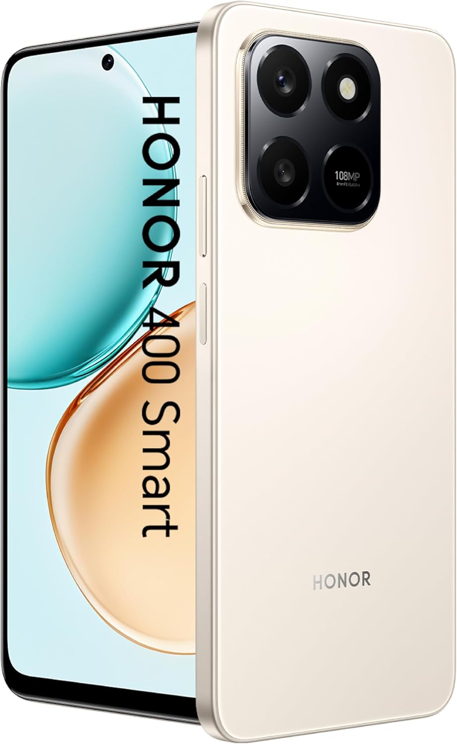 HONOR 400 Smart 4G Mobile Phone Unlocked, 6.77-Inch 120Hz Enhancement Display,6350mAh All Day Battery,108MP Ultra-clear Camera,AI Button,6GB+128GB,5-star Drop Resistance,Dual SIM, Android 15